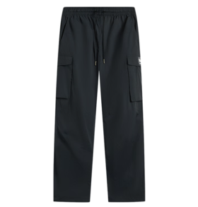 李宁（lining）反伍男子直筒冰感舒适吸湿排汗宽松直筒裤AYKV311