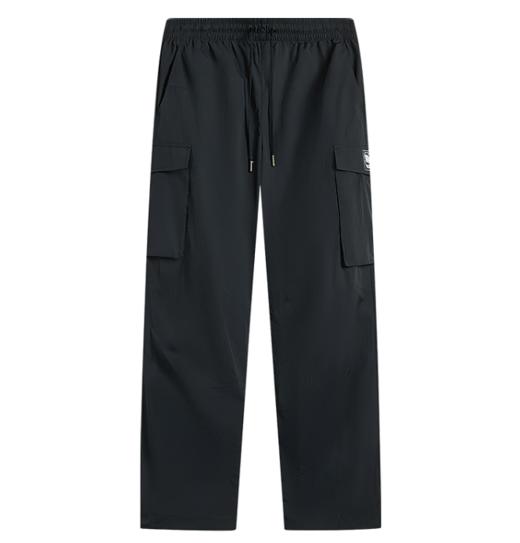 李宁（lining）反伍男子直筒冰感舒适吸湿排汗宽松直筒裤AYKV311 商品图0