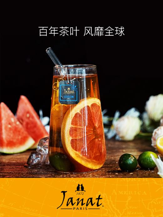 【Janat袋泡红茶包】【新增法式4种水果风味红茶】锡兰红茶 伯爵红茶 法国原装进口 赏味日期为2025.3-2028.3 商品图6