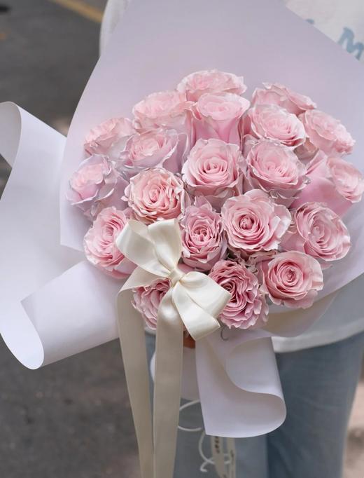 厄瓜多尔进口染色PEARL ROSE-GOLD金发美女玫瑰金10支 商品图3