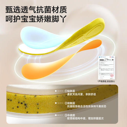 卡特兔宝宝学步鞋2025秋季新品婴儿学步鞋防滑透气小月龄宝宝鞋 商品图5