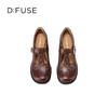 Dfuse迪芙斯2025秋季新款时尚浅口鞋复古粗中跟T带显瘦玛丽珍鞋职业通勤鞋DFD3111033 商品缩略图14