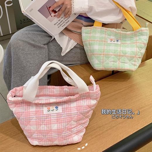 保温饭盒包便携手提包加厚铝箔防水上班族带饭包小学生便当装饭兜 商品图3