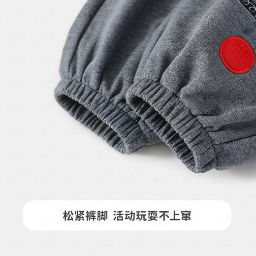 【两件套】【90-140】【MQDmini】男童春秋套装连帽卫衣卫裤 商品图9