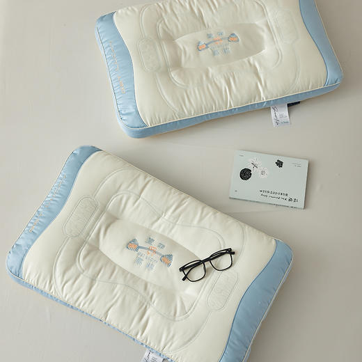 儿童学生壹举高粽护颈按摩枕芯枕头 商品图3