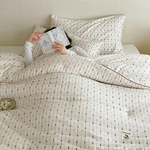 自然醒色织酵洗云感被TD 商品图2