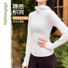 FC15851瑜伽运动连帽外套