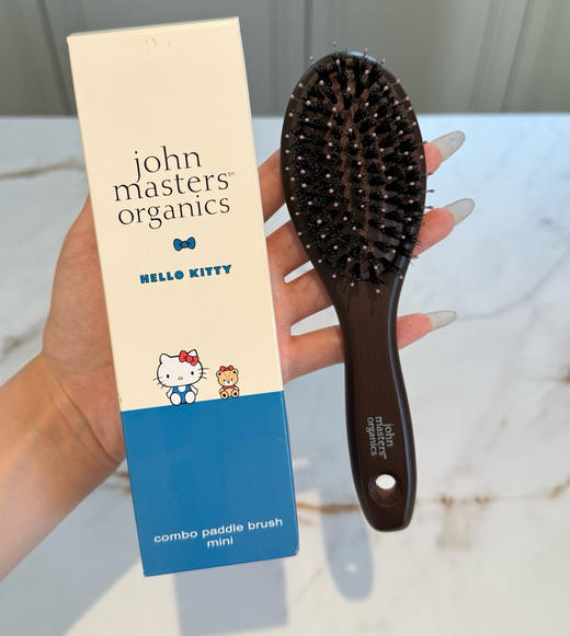 日单联名Hello Kitt*y 天然猪鬃毛气垫梳子082505 商品图4