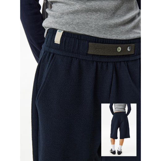 CryingCenter 阔腿宽松直筒休闲七分卫裤短裤 哭喊中心 商品图1