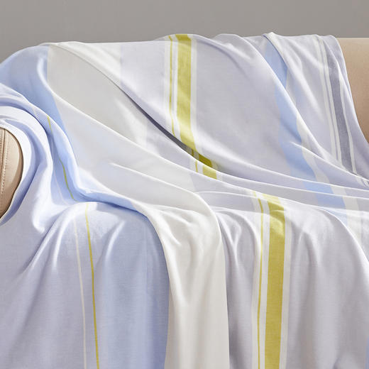 恐龙 弗伦卡A类全棉纱布毯 灰蓝色  200×230cm 商品图1