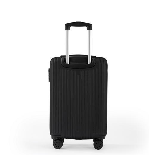 FolliFollie时尚FF竖条纹包角拉杆箱20英寸黑色FF-Y107A 商品图3