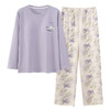 雀说 【带胸垫】纯棉睡衣女秋季新款长袖长裤套装 商品缩略图3