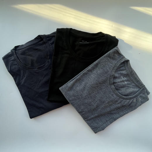 新货到！Icebreaker破冰船150g 100%美利奴男士纯色圆领短袖 商品图4