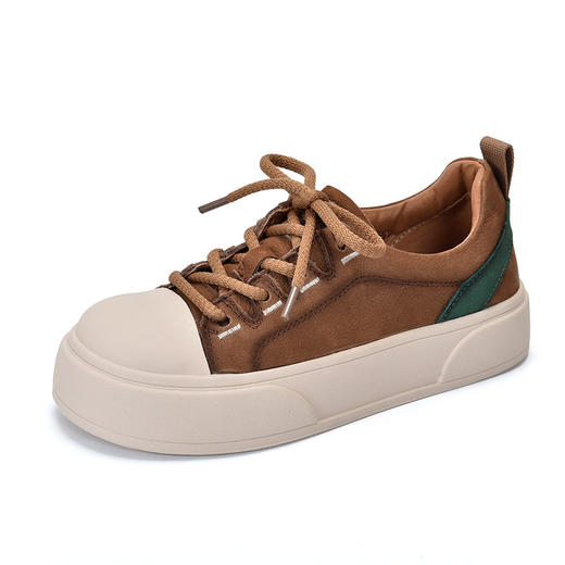 TN T75662-28运动休闲低帮单鞋包头平底板鞋拼色 商品图3