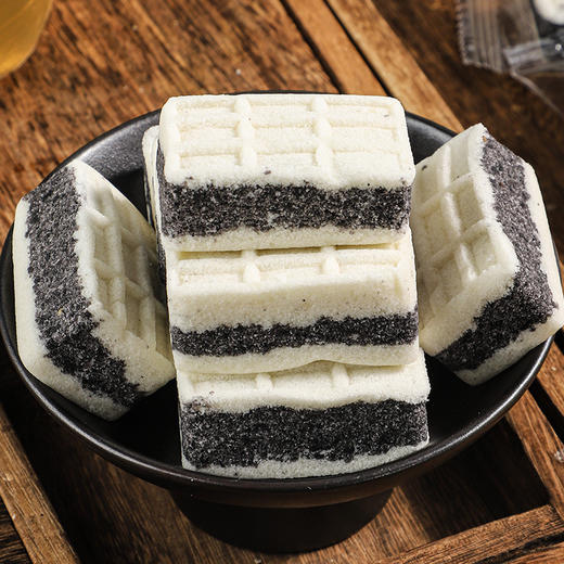 【健康食养！黑米芡实糕200g/袋】米香四溢，清香软糯，营养又美味！传统糕点代餐健康营养食品饱腹代早餐牛奶新搭档传统糕点心 商品图5