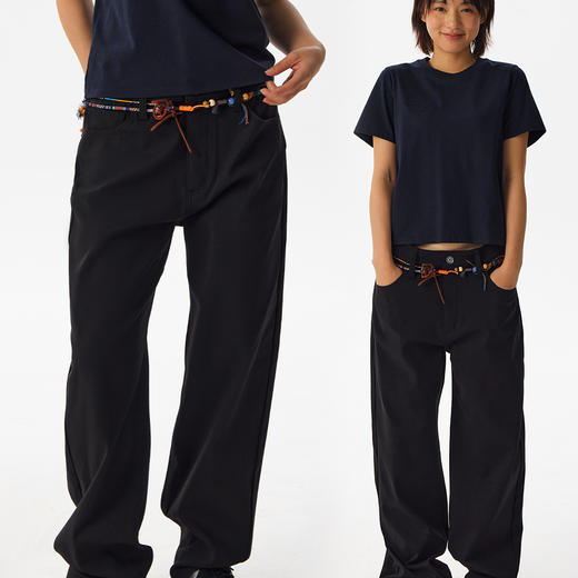 CryingCenter  速干工装直筒短胯神裤中腰运动不束缚 哭喊中心 商品图2