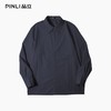 PINLI品立2025秋季新款男士宽松尖领纯色打底长袖衬衫休闲衬衣潮GD253113068 商品缩略图6