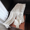 丁摩 白色薄款垂坠感棉麻阔腿裤女夏季韩系显瘦亚麻直筒裤子潮5ZF-9300 商品缩略图3
