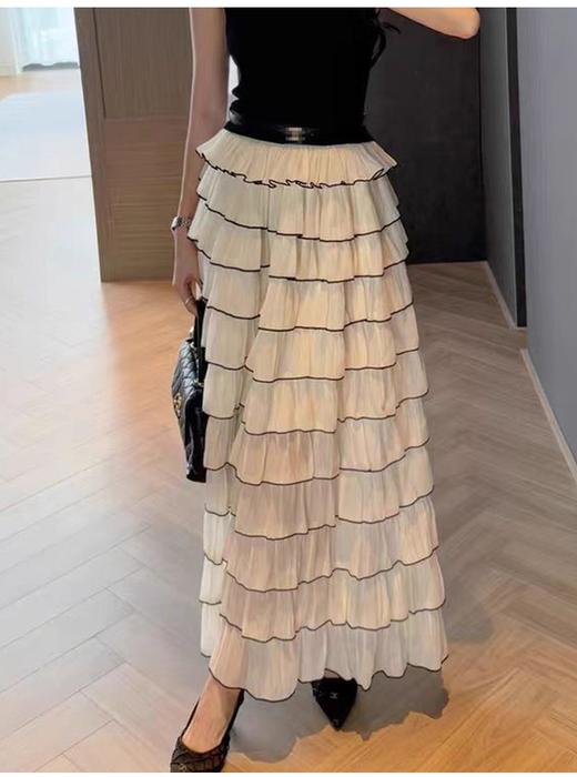 【门店同款】ENJOY秋季轻礼服千层慕斯蛋糕裙 164899139 商品图2
