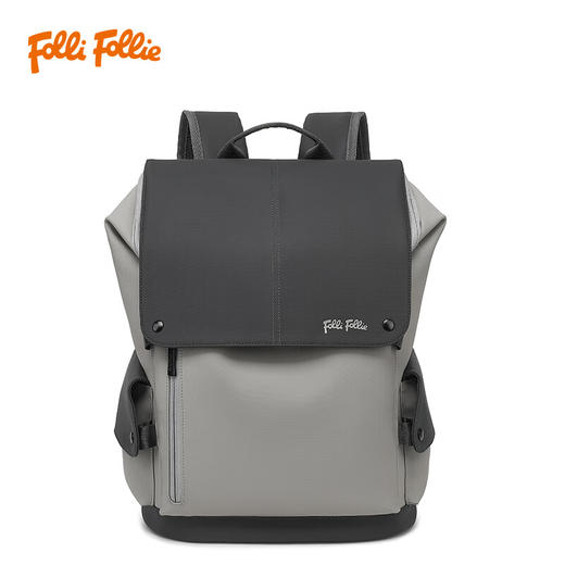 FolliFollie商务简约修身双肩包FF-D004A 商品图0