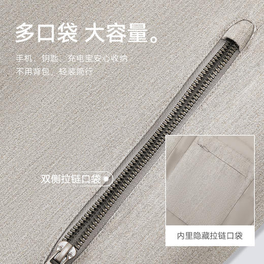 秋冬梭织牦牛绒保暖棒球夹克外套-OW01-05 商品图7