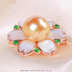 【金瑛向阳】金珠胸针    ZZ2505381