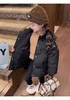 【孤品捡漏】G45女童黑色连帽加厚棉服-喜出 商品缩略图3
