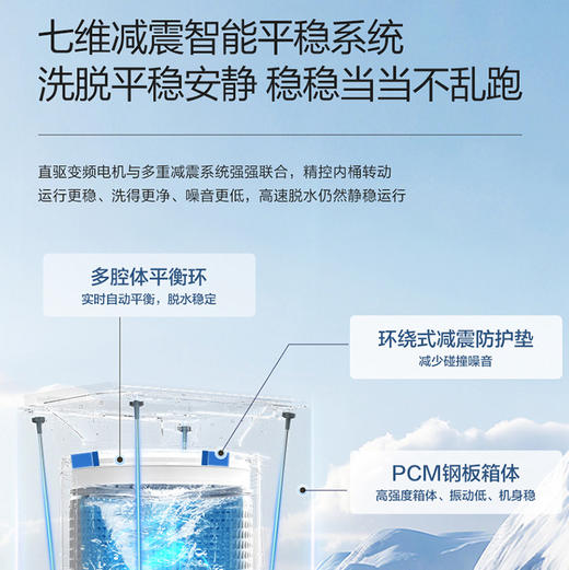 海尔（Haier）洗衣机 XQS130-MBDEV88A9U1 商品图13