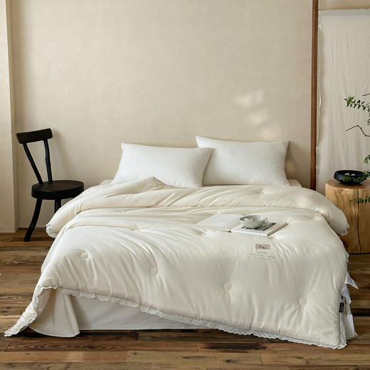 自然醒素染棉麻蚕丝蛋白被TD 商品图1