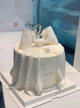 蝴蝶结（翻糖提前2天预定）