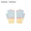 巴拉巴拉balaOne儿童手套女童五指撞色蝴蝶结2025年新款舒适保暖 商品缩略图4