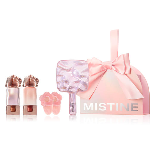 Mistine蜜丝婷蝶舞长情挚爱唇釉礼盒彩妆套装易上色rc 商品图1