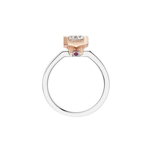 ［东方爱意系列］18K金钻石戒指#守 商品图8