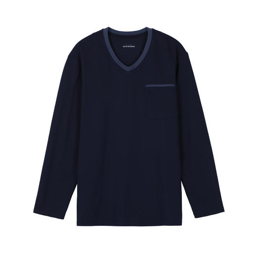 【莫代尔真丝羊绒混纺秋初冬】SCHIESSER高端铂雅套装莫代尔真丝羊绒混纺罗马布家居套装230克99/26144U 99/26145P 商品图3