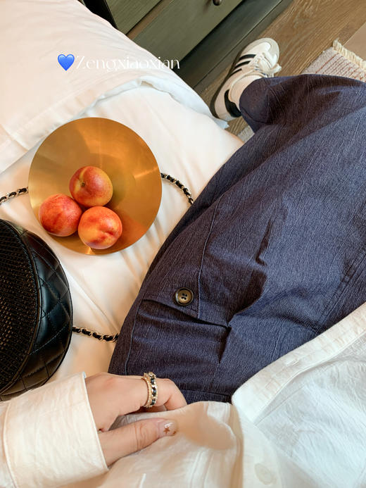 【189元任选2件】最后一波现货！纯色牛仔蓝高腰百搭半身裙 商品图11