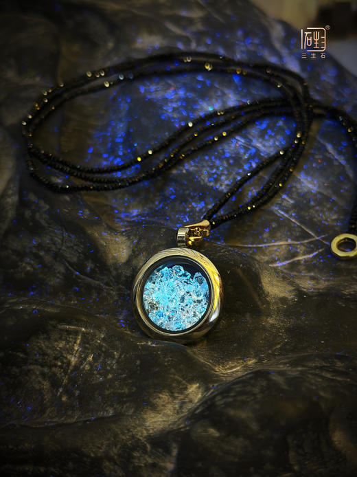 吾行·闪灵钻黑尖晶\茶晶设计多用链 商品图0