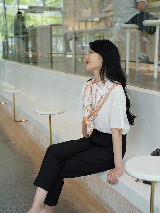 神裤驾到精纺九分烟管锥形西裤 商品图10