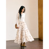 HeyDress腰果花打揽拼接A摆半裙 商品缩略图1