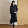 OLrain欧芮儿2025新款女秋季气质通勤显瘦圆领小香风毛呢短外套 商品缩略图2