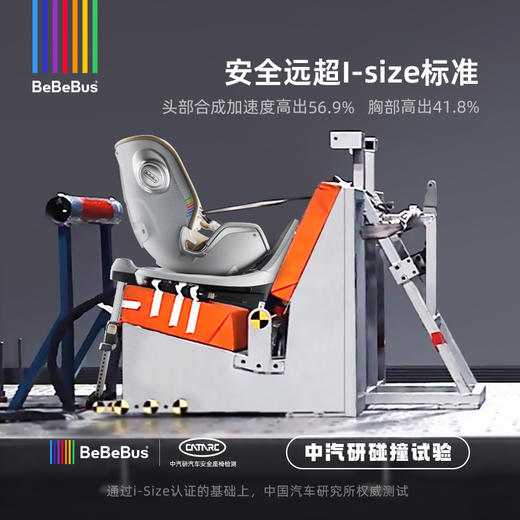 BeBeBusTravel儿童安全座椅Astron+天文家pro香槟金0-7岁 商品图12