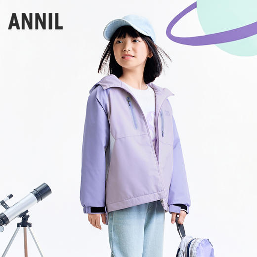 【实体店同款】男女童短款棉衣冬季新款安奈儿童装AM545143 商品图1