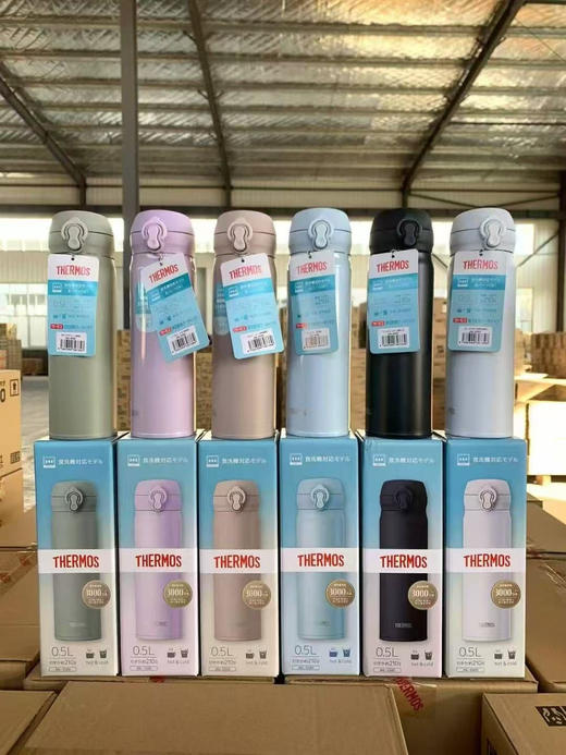 日本膳魔师保温杯女男大容量学生简约可爱不锈钢便携泡茶杯子水杯500ml	 商品图6