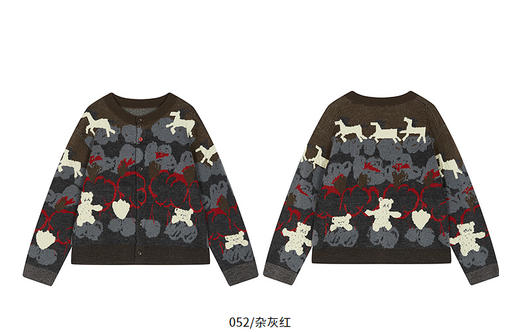 Jnby 25年秋款   短款开襟针织衫  1P9313500 商品图11