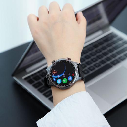 疯抢中！！能打电话/刷抖音【中国500强 创维S4智能手表】可插卡4G全网通 登微信/玩游戏/下载APP/拍视频/防水/运动/健康监测等多功能 礼盒装 商品图6