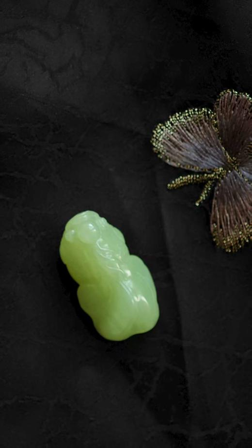 77 和田黄玉悟道随型挂件【嘉石·群播】 商品图1