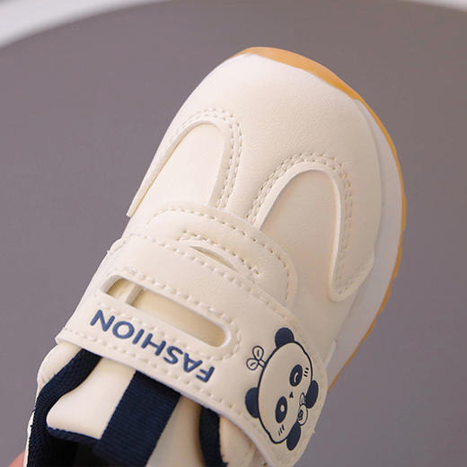 【细腻柔软！舒适耐磨】亲肤内垫，宝宝学步鞋网面小童魔术贴机能鞋男童防滑阿甘鞋女宝宝软底运动鞋。ra 商品图2