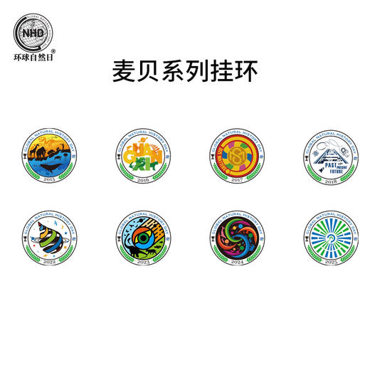 【单个售卖】环球自然日麦贝系列挂环2012~2025 商品图1