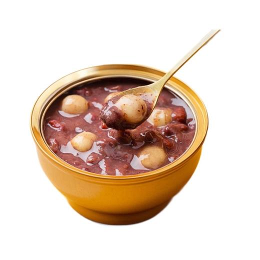 【山姆同款❗️陈皮莲子红豆沙】 精选五年新会陈皮，软糯香甜，绵绵起沙「0添加 0脂肪」文火慢炖多个小时，食材相融美味交织，尽情演绎别样风味， 网红爆款金碗盒装，超市同款即食方便粥L 商品图3