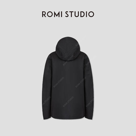 ROMI STUDIO“伴行山野”四面高弹双层编织软壳风帽外套RWCAW05902 商品图3