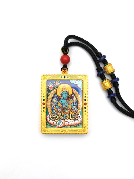 方形嘎乌手绘唐卡-小号 商品图2